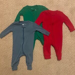 Primary 3-6M Bundle - Red, Green, and Blue
